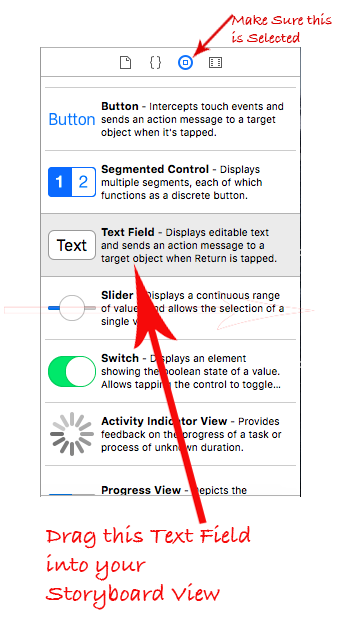 Xcode Text Field Tutorial For IOS Application Using Swift